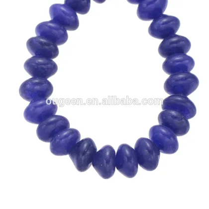 Fashion bule color gemstone loose beads high quality lapis lazuli stone beads