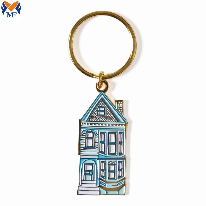 Keychain With House Shape Jpg