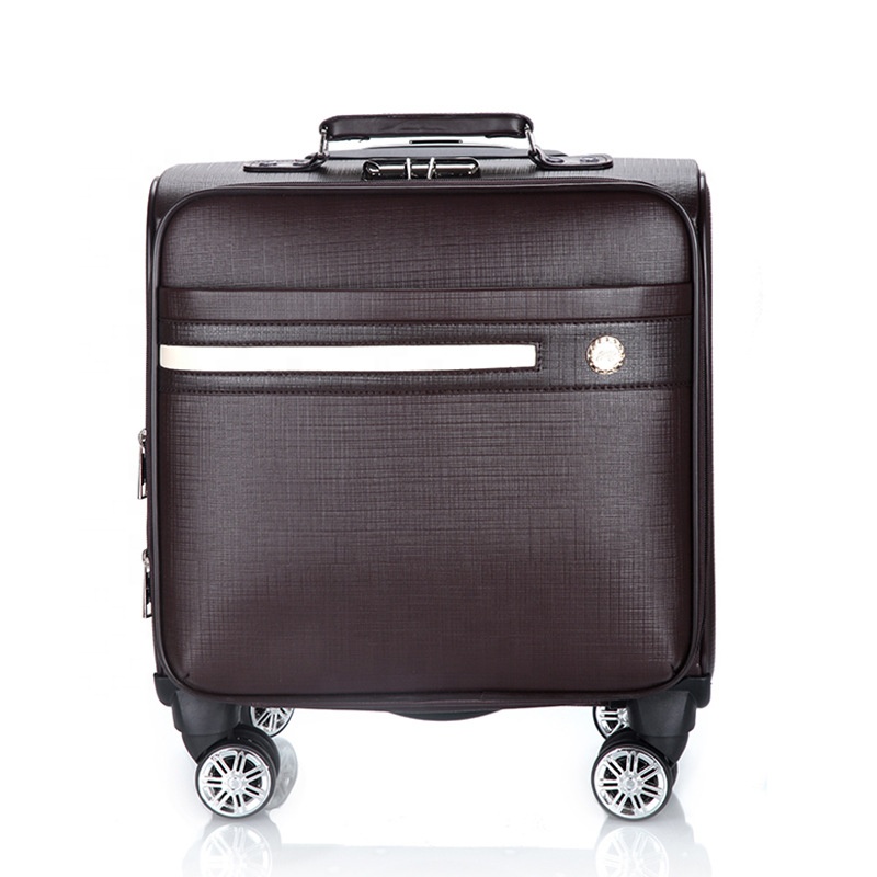 Wholesales soft business zipper Men's luggage