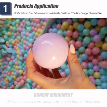 Small Ocean Balls Extrusion Blow Molding Machine: Christmas Balls Toy Balls Making Machine