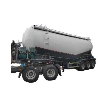 4-Axle Dry Bulk Lime Powder Tanker & Silo Semi-Trailer Truck Price