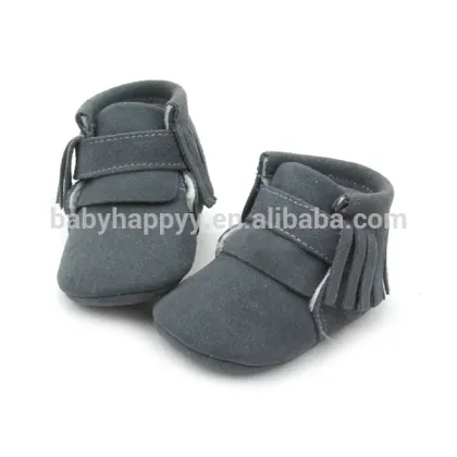 2017 cute Leather Baby Boots Boys Boot Shoes Girls Kids Winter Boots