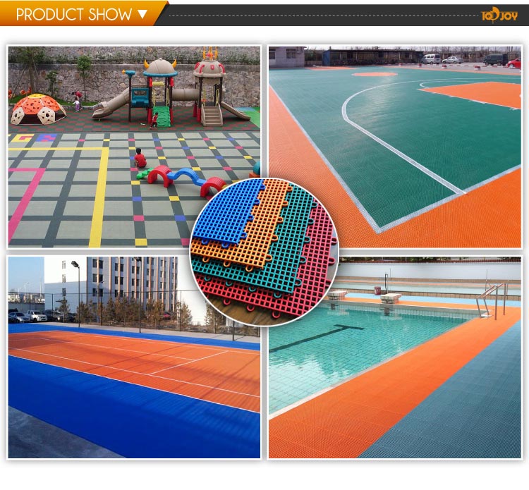 PP Interlocking Sports Flooring for Playing Court