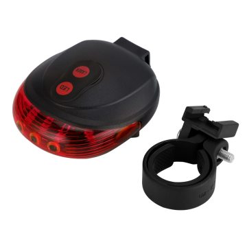 USB Rechargeable Waterproof Bicycle Taillight: LED Safety Warning Light