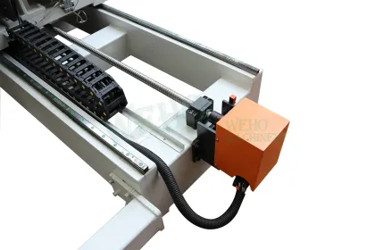 Weho Brand Six-Spindle Wood Double End Circular Miter Saw with Spindle Shaper