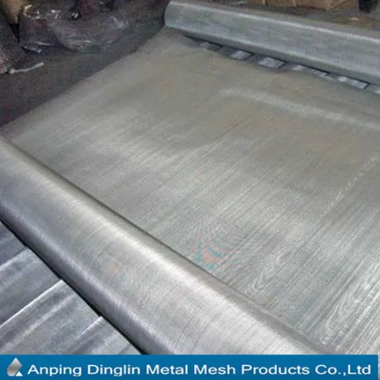 A large supply of aluminum wire mesh aluminum window screen