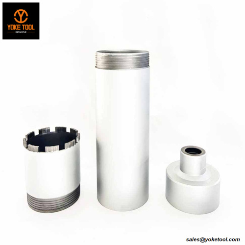 1/2 "-13 Bit de taladro de perforación de núcleo de diamante de rosca UNC