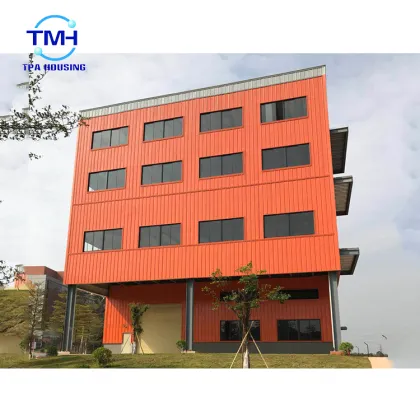 Metal construction materials light steel structure prefabricated building