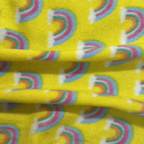 FDY150d/96f Brush with Rainbow Printing Fabric