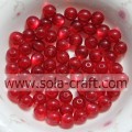 6/8/10/12 MM Wholesale Round Resin Cat Eye Beads