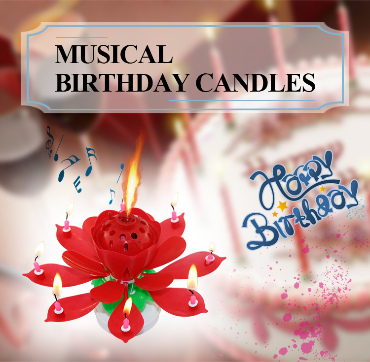 music birthday candle music birthday candle