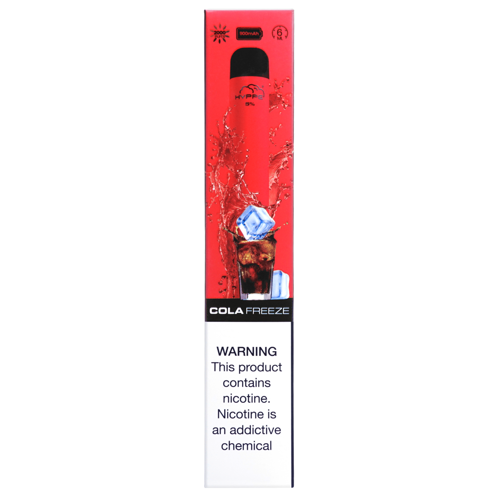 2000puffs Hyppe Max Flow Electronic Cigarettes