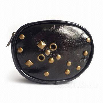 Coin Purse with Main Compartment, Measure 12 x 6.5 x 5cm