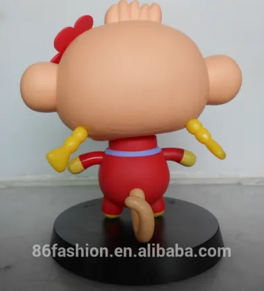 Custom Yoci monkey shaking head toy action figure