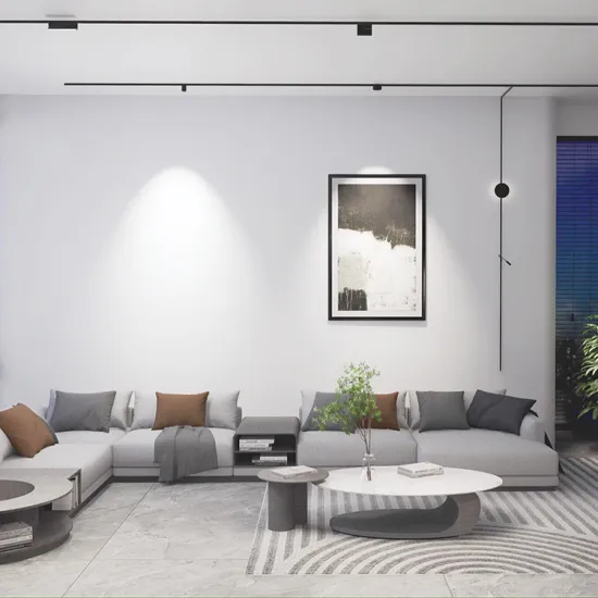 Low Voltage Home Decoration Magnetic Track Lighting System - DC24V Magnetic Track Light (5W/6W/10W/12W)