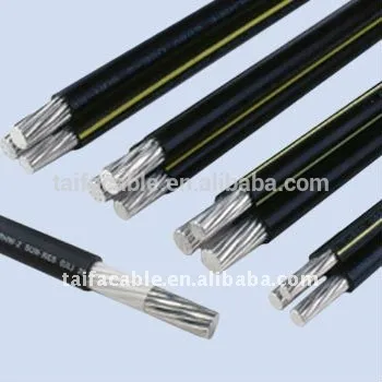 Overhead aluminum cable Aerial Bundled Cable ABC Cable