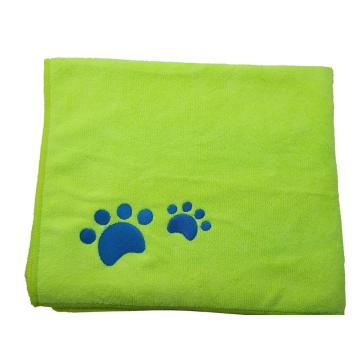 Microfiber Embroidered Bath Towel