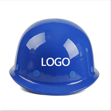 Customized Safety Helmet Logos - Blue Yellow White Red for Construction Sites