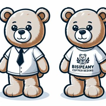 LOGO DEL LOGO PERSONALIZADO TEDDY BEED PLUSH TOY con logotipo personal Plush Bear Doll