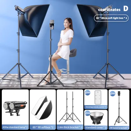 Photography Studio Equipment and Lighting Kits: LED Video Lamps, Key Lights, and Selfie Vlogging Tools
