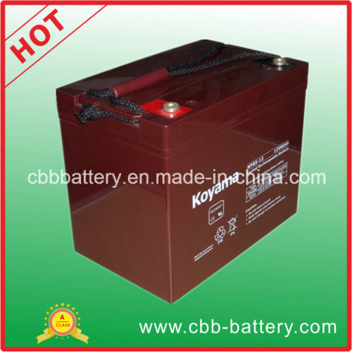 Solar System Lead Acid AGM Motorhome Standby Battery 12V 85ah