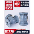 صمام فحص دوار CPVC DIN DN25 إلى DN300