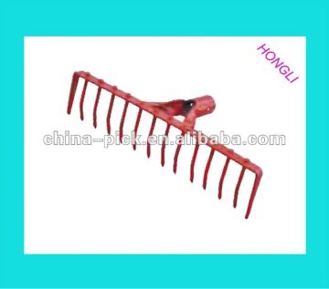 steel landscape rake R103