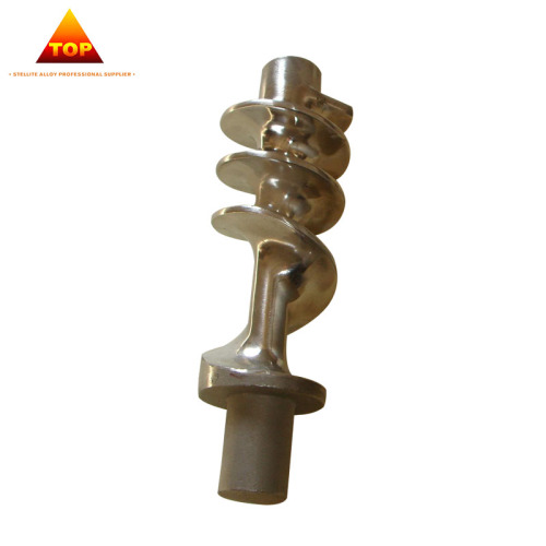 Stainless steel investment casting meat grinder feed screw