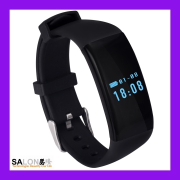 2016 hot new products bluetooth fitness heart rate monitor/ silicone smart bracelet