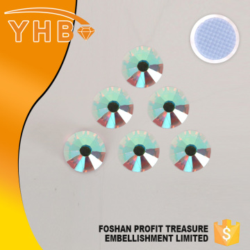 YHB hot selling new arrival luxury cheap price fancy lanterns crystal flat back rhinestone trims for shoes