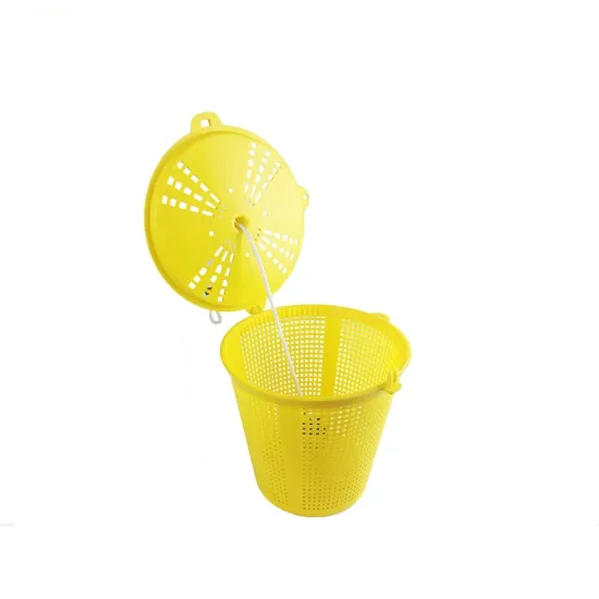 Premium Yellow Fishing Bait Bucket