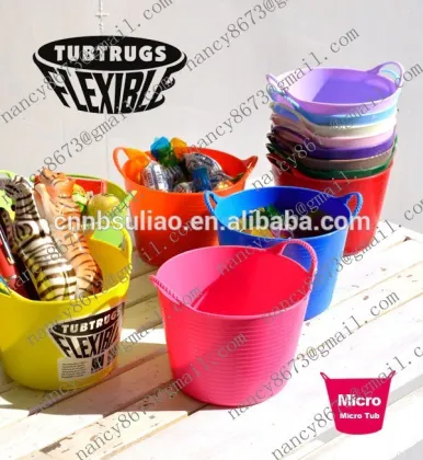 PE Tub,flexible tub,garden tub,colorful tub
