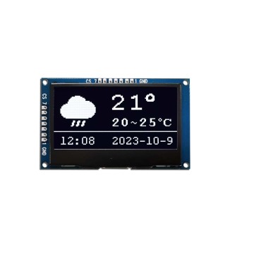 SSD1306 IC OLED -Anzeigemodule für STM32 - 0,91 "bis 2,7", 128x64, Monochrom