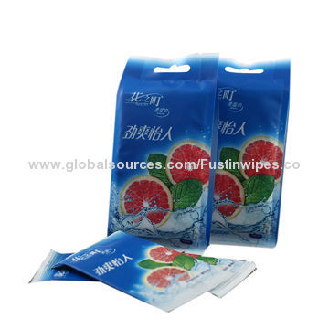 Wet Facial Tissue, 10pcs Individual Packing OEM Served