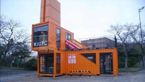 Prefabricated Container Coffee Shop Cafe House Luxury Container