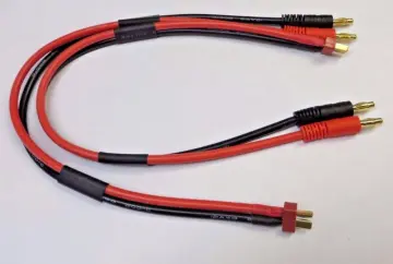 T-Plug Banana Connector Lead Battery Charge Cable