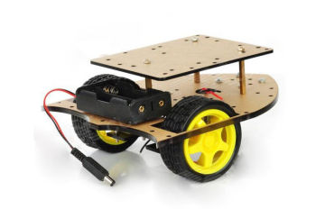 Double-layer Robot Car Chassis With Two Deceleration Dc Motor