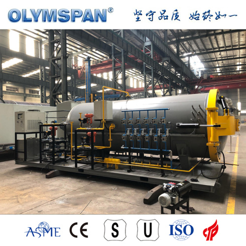 ASME standard small fiber glass bonding autoclave