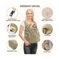 Mochila ultraligera para mascotas de doble transporte, pequeña y mediana