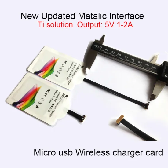 Qi Wilress Charger Receiver Accept Receiver