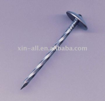 Galvanized Umbrella head Roofing Nails