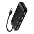 USB3.0 Multi Hub With LED Switch