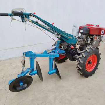 12HP-22HP Diesel Engine Walking Tractor with Plow and Planter