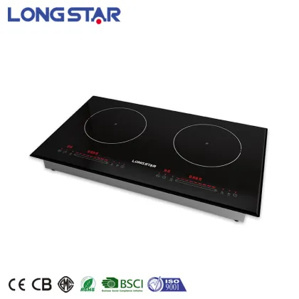 Zhongshan Electric Double-Headed 4000W Induction Cooker