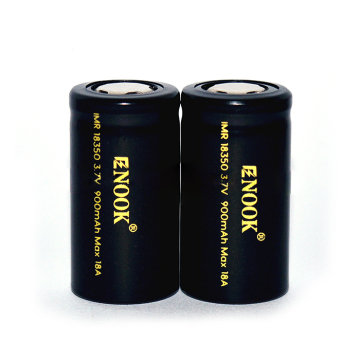 Pin enook 18350 lithium: Bộ sạc 3,7V 900mAh cho đèn pin và dụng cụ làm đẹp