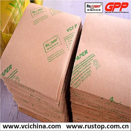 VCI protection paper resist moisture and rust