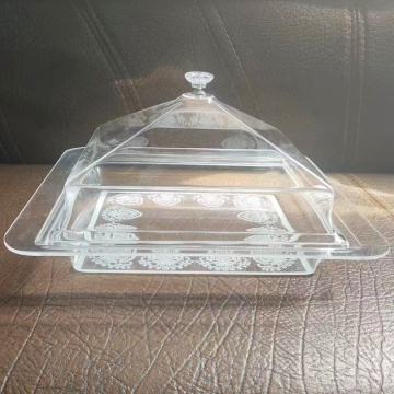 Luxury Custom Plastic Acrylic Arabic Ramadan Serving Trays and Gift Boxes