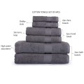 Cotton towel with logo luxury hotel bath towel