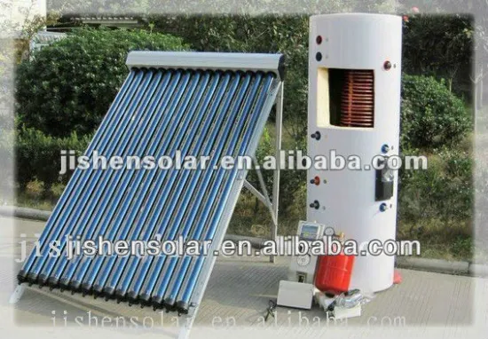 Galvanized steel Split Pressurized Solar Water Heater (with heat pipe vacuum tube)