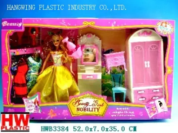 Beauty girl doll set